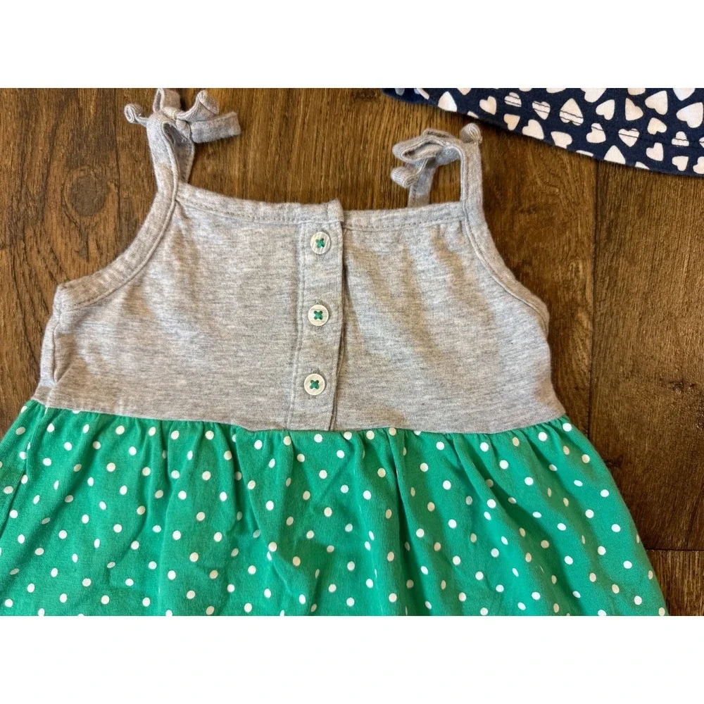 Baby Girl 12 Months Dress Dresses Lot Spring Short‎ Sleeved Summer Rainbows Dots
